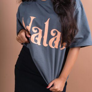 Vintage Rose Newspaper Oversized T-Shirt